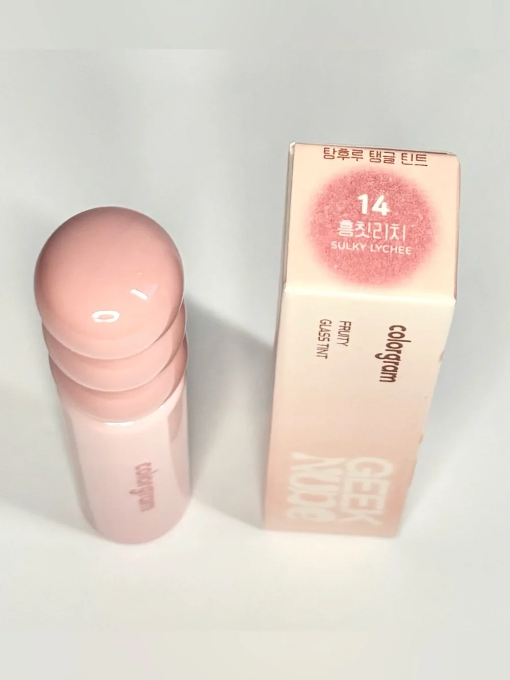 5/$22 COLORGRAM Fruity Glass Tint in shade 14 - Sulky Lychee
